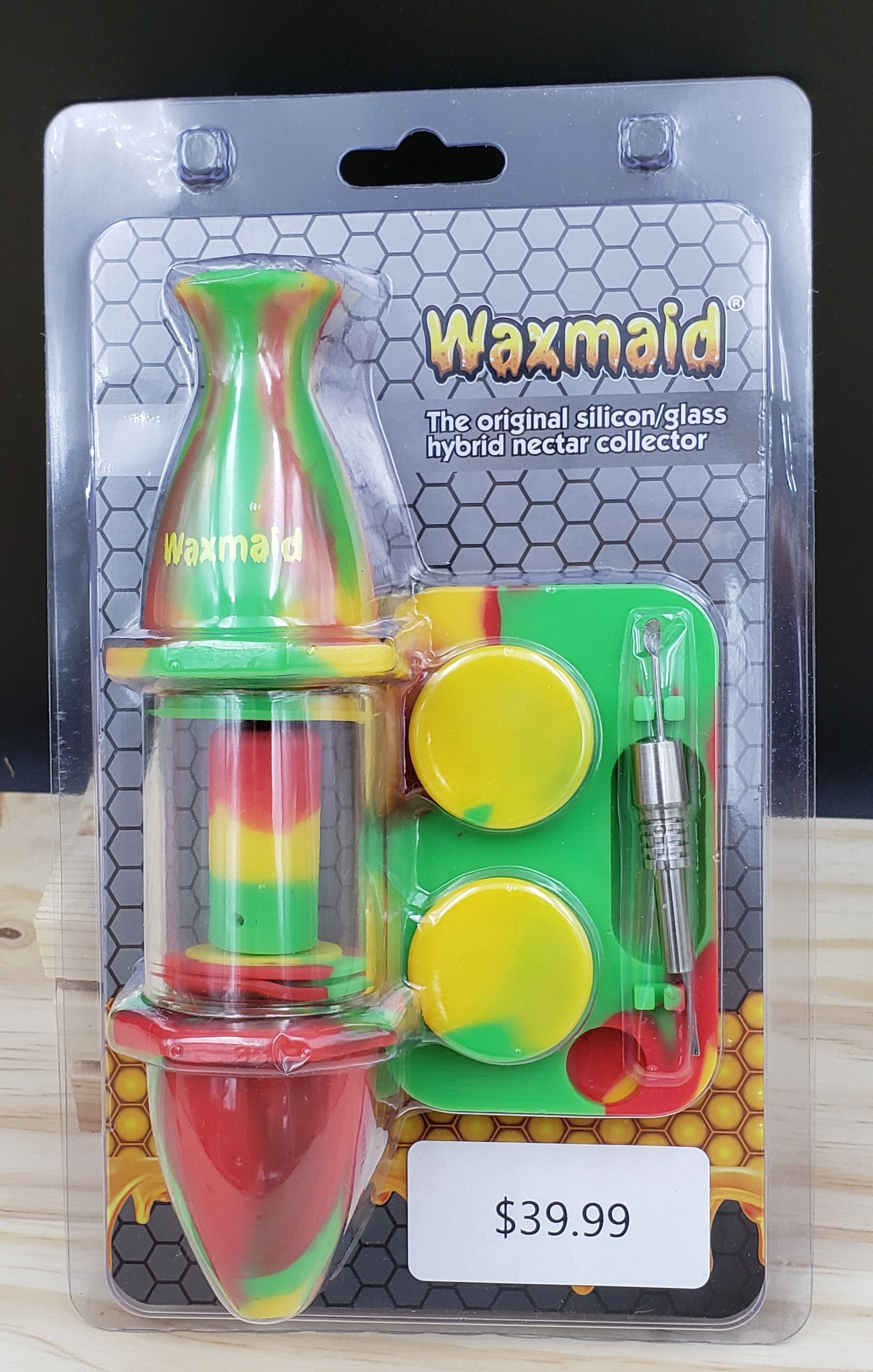 Waxmaid 8 Capsule Silicone Glass Nectar Collector